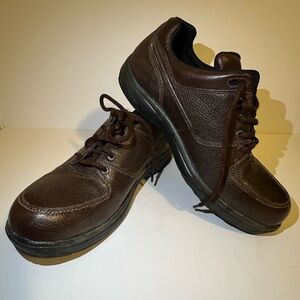 Dunham Dark Brown Leather Oxfords 11 1/2 DE